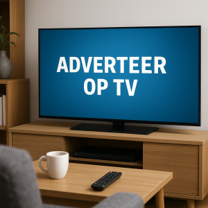 adverteren op TV met reclame